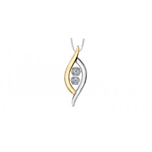 Pulse™ Diamond Solitaire Pendant DD7305