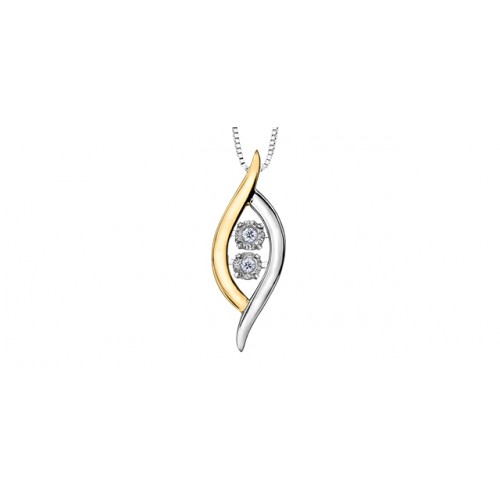 Pulse™ Diamond Solitaire Pendant DD7305