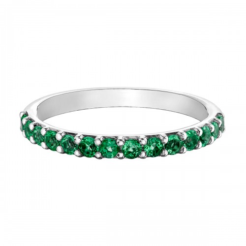 Created Emerald Ladies Ring DX822