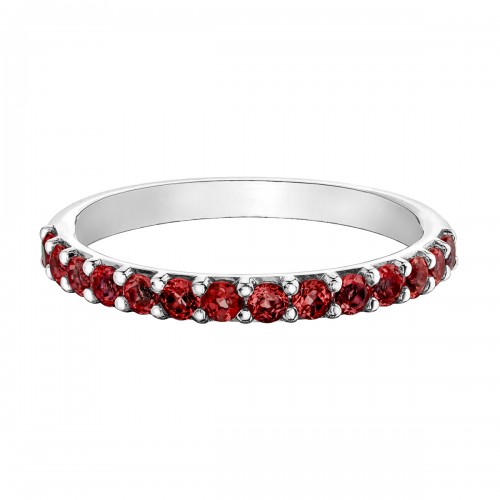 Created garnet Ladies Ring DX822