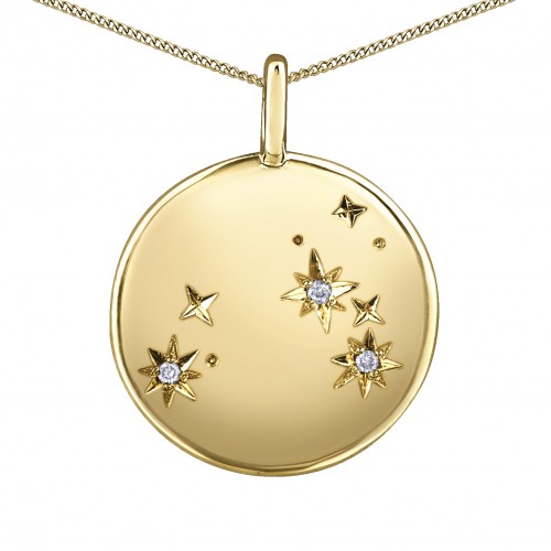 Pendentif zodiac 10kt DX846