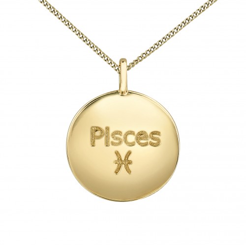 Pendentif zodiac 10kt DX846