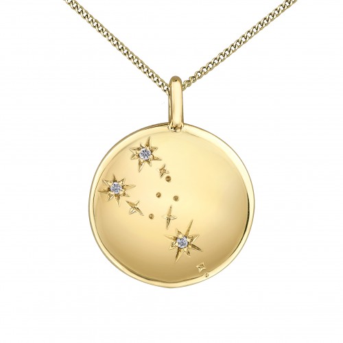 Pendentif zodiac 10kt DX846