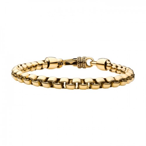  INOX - Bracelet Plaqué Or 18K