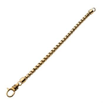  INOX - Bracelet Plaqué Or 18K