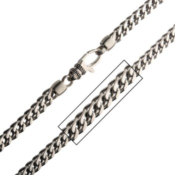 INOX - Franco Chain 6mm ,24 inch long