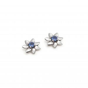 Boucles d'oreilles 14kt pierres