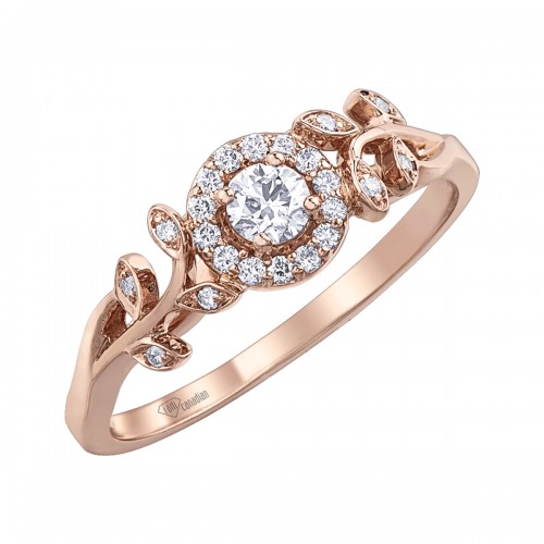 Bague dame diamants 10kt AM481