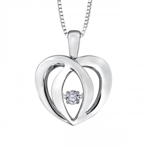 Pulse™ Diamond Solitaire Pendant DD2875