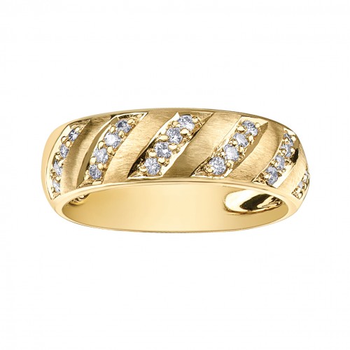 Bague dame diamants 10kt DD7821