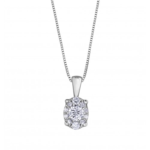 Pendentif diamant 10kt DD7842