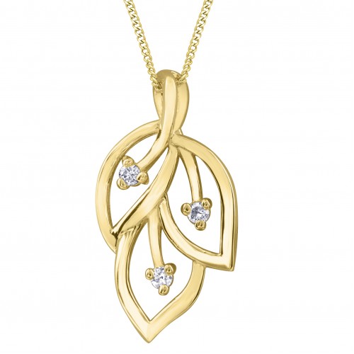 Diamond pendent 10kt DD7844