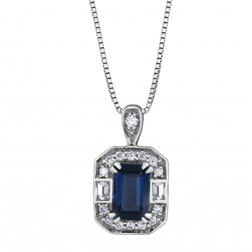 Pendentif diamant 10kt DD7846WSA