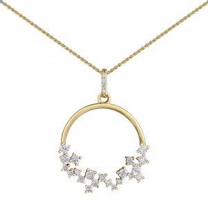 Diamond pendent 10kt DD7862