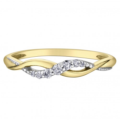 Women diamond ring 10kt DD7880