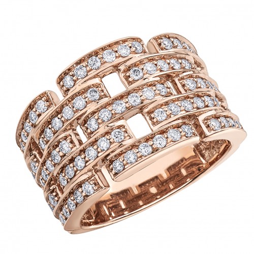 Bague dame diamants 10kt DD7913