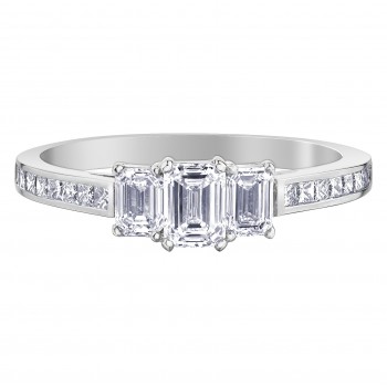 Women diamonds ring 14kt DX849