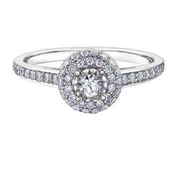 Women diamond ring 10kt DX873