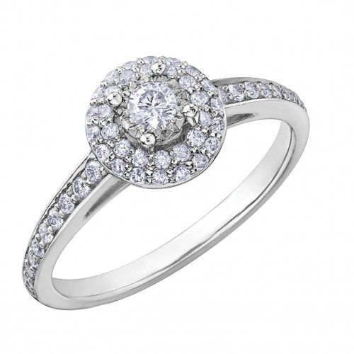 Women diamond ring 10kt DX873