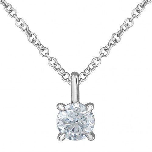 Pendentif diamant evolution 14kt LD101