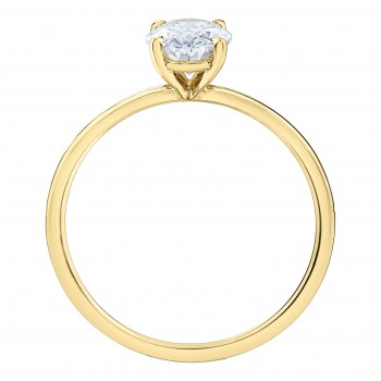 Bague dame diamant evolution 14kt LD123