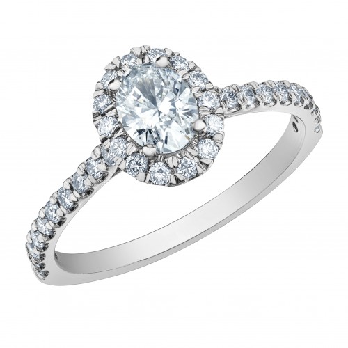 Diamond woman ring evolution 14kt LD108