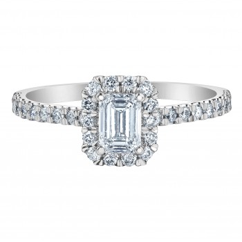 Bague dame diamant evolution 14kt LD109