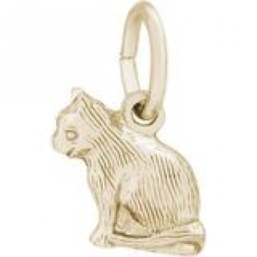 SITTING CAT ACCENT CHARM 0977