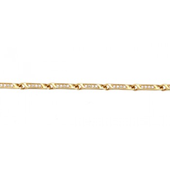 Gold bracelet 10kt, AR60-29