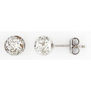 Boucles d'oreilles en or 10kt. AR50-11-5W