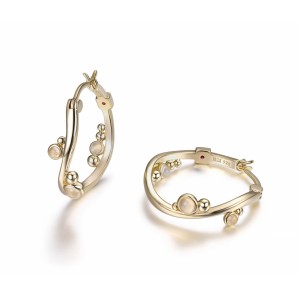 Earring ELLE gold plated